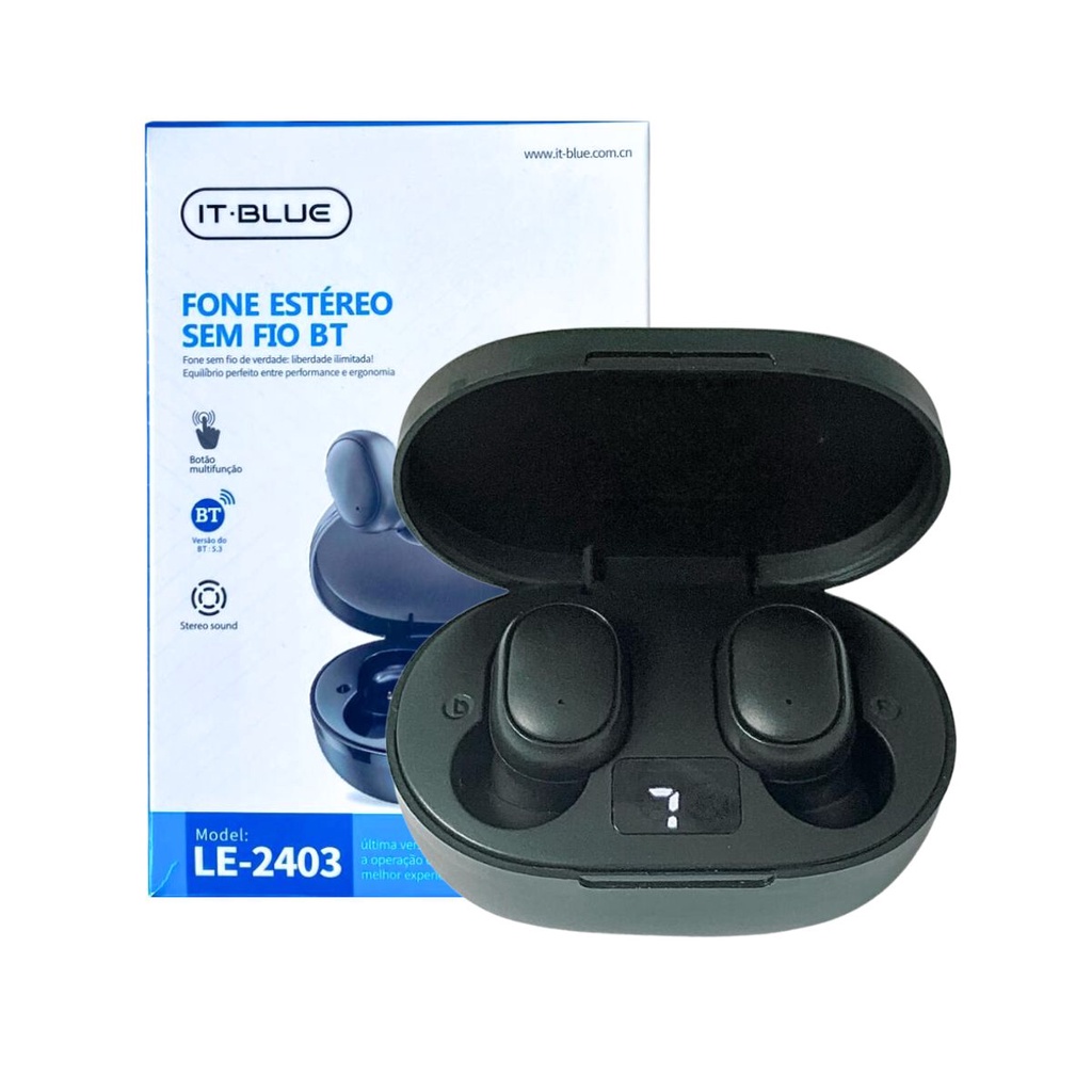 Clique Aqui para Comprar Fone de Ouvido Headphone IT-BLUE Bluetooth